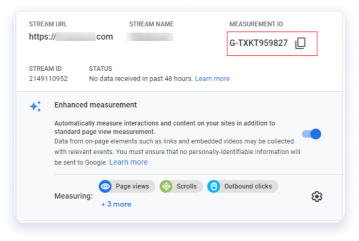 Data streams