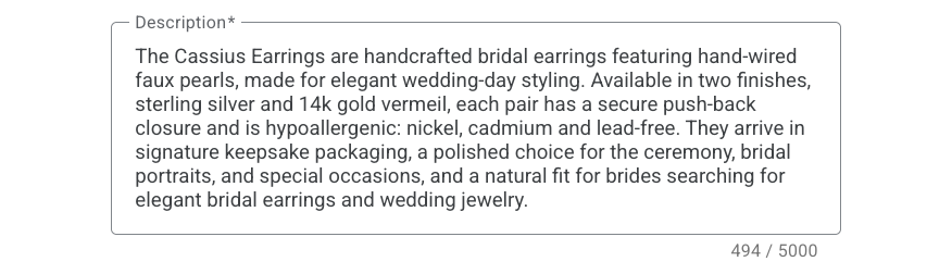description
